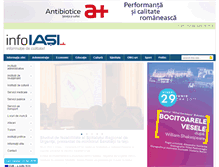 Tablet Screenshot of infois.ro